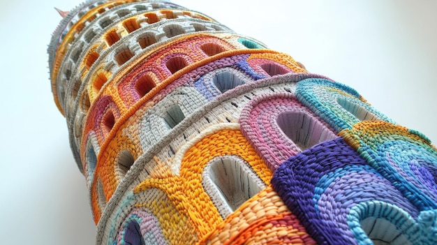 haftowane detale na tkaninie